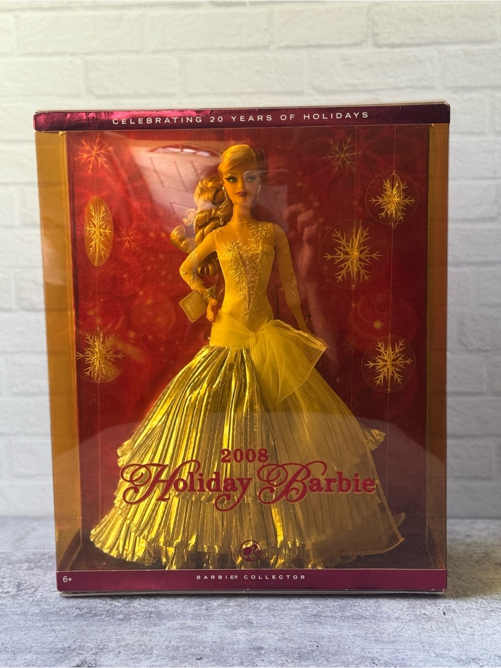 2008 Holiday Barbie A Christmas Carol Collector Edition 12in Doll Mattel Sealed